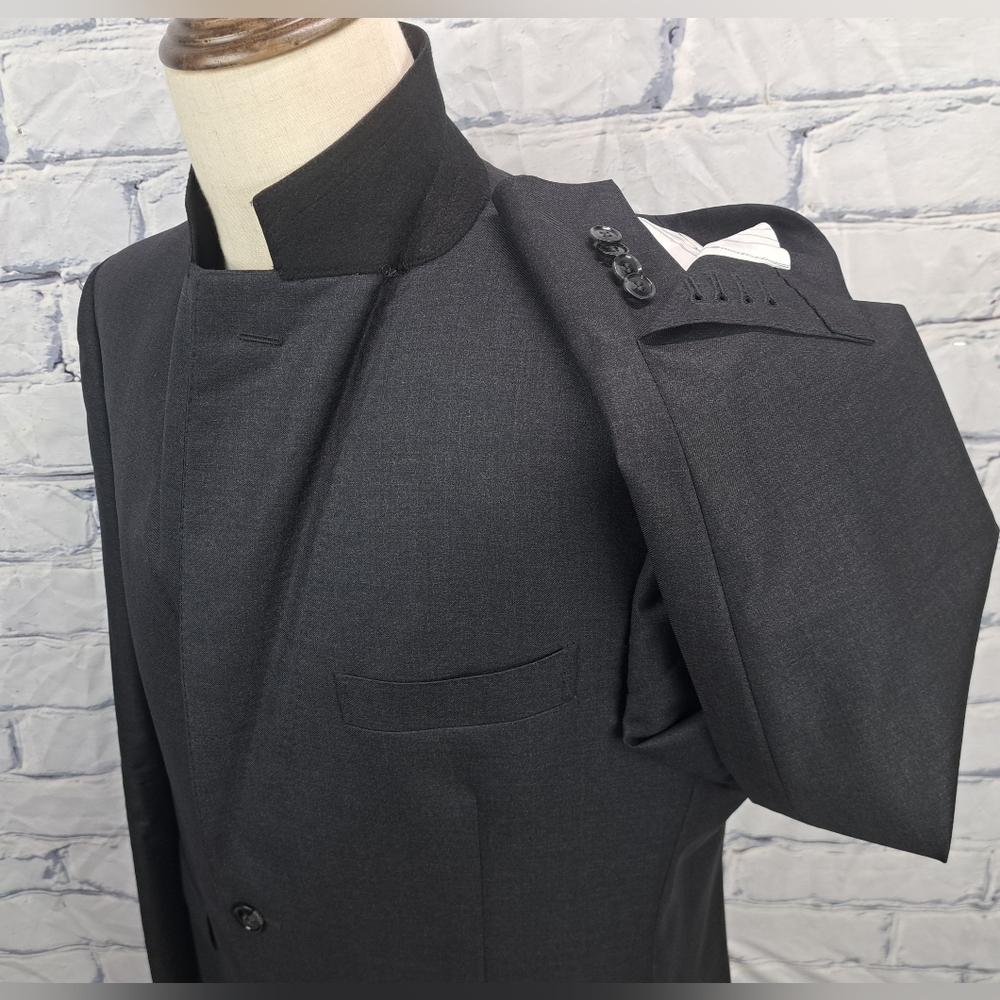 Suitsupply Blazer Sport Coat Napoli Int Vitale Barberis Super 110s Charcoal 44R